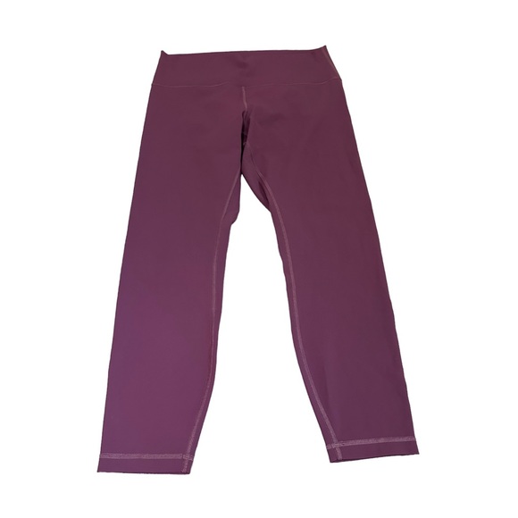 Lululemon 12 Wunder Under High-Rise Tight 25" leggings Luxtreme vintage plum - Picture 8 of 8